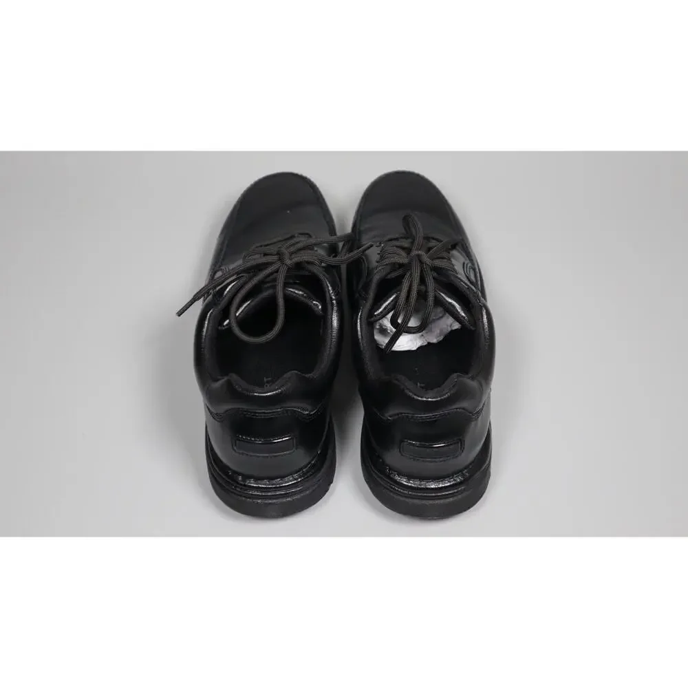 Rockport Men's Eureka Walking Leather Lightweight Shoes Black Size 10 Wide